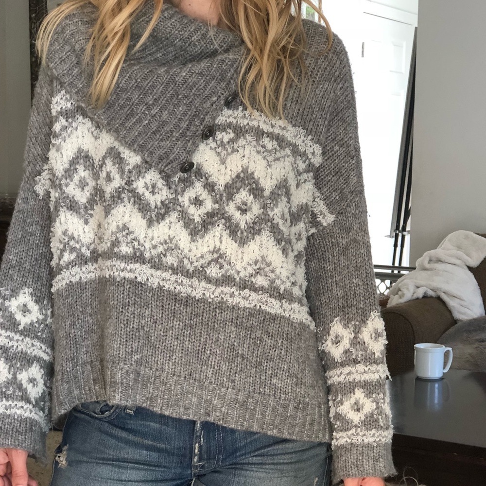 Free People Turtleneck Sweater size xsmall xs